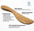FAAY 7.5" Butter Spreaders, Eco-Friendly Condiment and Sandwich Knife from 100% Moist-Resistant Teak Wood, Super Handy Peanut Jelly Spreader Set o...