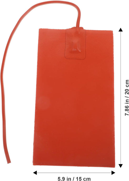 Car Engine Heater Pad 12V/100W Silicone Engine Heater,Car Truck Oil Pan Heater Pad for Metal Surface, Heater Protector Inside...