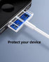 30 Pin Charger Cable Compatible with iPhone 4 4s 3G 3GS, iPad 1st 2nd 3rd Generation, iPod Touch, iPod Nano, iPod Classsic USB Sync & Charging Cor...