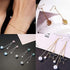 Pandahall 100Pcs/Box Brass Bar Charm Connector Beads Silver & Platinum Rectangle Blank Links Beads for Bracelet Necklace Earring Jewelry Making...