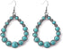 Turquoise Bohemian Dangle Earrings for Women, Turquoise Dainty Teardrop Drop Earrings Boho Hoop Healing Stone Earrings Jewelry Gifts...