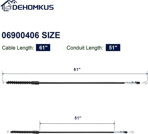 06900406 Snow Blower Chute Deflector Cable Fits for Ariens ST824E ST1027LE ST1130DLE ST924DLE Snow Blower...