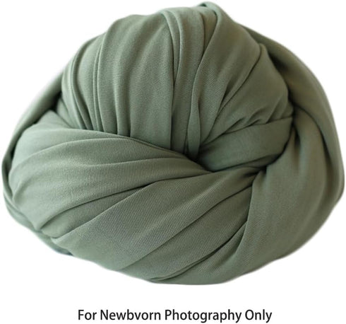 Zeroest Newborn Photography Stretch Wrap for Boys and Girls - Photo Prop Blanket (Green)...