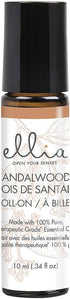 Ellia Sandalwood Essential Oil Roll-On | 10ml, 100% Pure, Therapeutic Grade...
