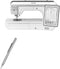 BoxWave Stylus Pen Compatible with Brother Luminaire 2 Innov-is XP2 - FineTouch Capacitive Stylus, Super Precise Stylus Pen - Metallic Silver...