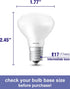 E17 R14 LED Bulb Dimmable 4W(40W Equivalent) Small Light Bulb, E17 Intermediate Base, 300 Lumens, Curio Cabinet Light Bulb, Daylight White 5000K, ...