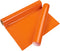 VINYL FROG Heat Transfer Vinyl Roll HTV Vinyl - 12" x5ft Orange Iron on Vinyl for T-Shirts, Heat Press Vinyl for Halloween DIY Craft Designs (Oran...