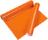 VINYL FROG Heat Transfer Vinyl Roll HTV Vinyl - 12" x5ft Orange Iron on Vinyl for T-Shirts, Heat Press Vinyl for Halloween DIY Craft Designs (Oran...