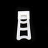T Tulead White Picture Frame Easel Back 4.64-Inch Plastic Frame Easel Back Stand Photo Frame Back Stand 10PCS for Picture Photo Frame...