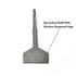 3" x 6.5" Concrete Tile Thinset Scaling Chisel SDS-Plus Shank Thinset Tile Scraper Flat Wide Chisel Bit Floor Scraper Works with SDS+ Rotary Hamme...