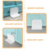Vaguelly 4pcs Adhesive Furniture Anchors Anti Tip Playpen Stabilizer Playpen Accessories Home Supplies for Child Safety...