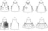 McCall's Misses' Aprons with Pockets Sewing Pattern Kit, Design Code M8425, Sizes XS-S-M-L-XL, Multicolor...