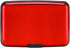 ELFISH Mini RFID Aluminum Wallet Credit Cards Holder Business Card Case Metal ID Case for Men Women (Red)...