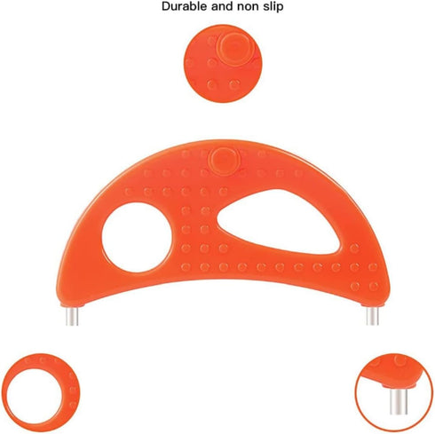 GLOGLOW Crescent Tool Power Juicer Replacement Parts for Juicer CL003AP E1188 E1189 MT1000 Juicer Accessories(orange)...