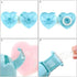 Tape Dispenser Mini Tape Cutter Heart Tape Cutter Box Case Dispenser, Tapes Included for Arts, Home, School and Office Use Pack of 2...