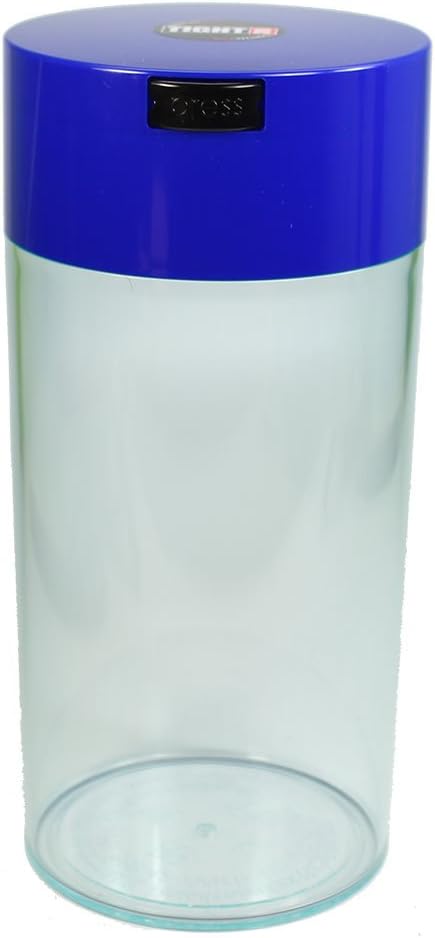 Tightvac - 5oz to 24 Ounce - Patented Airtight Container | Multi-use Vacuum Container Works as Smell Proof Containers for Herbs and Dry Goods. Blu...
