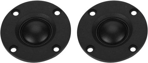 2pcs 30w 6? High Fidelity Speaker Silk Film Hemispheric Tweeter with Iron Boron Driver, Smooth 20mm Diaphragm, Suitable for Speakers Over 8 Inches...