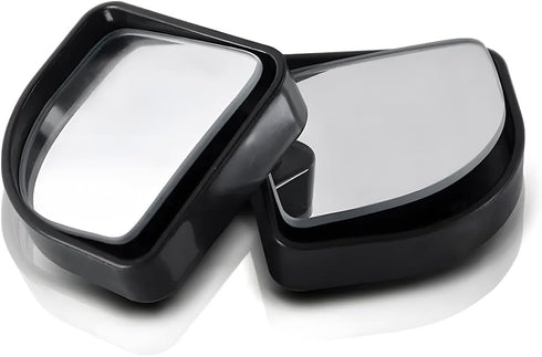 Blind Spot Mirror For Car, Adjustable 360° Wide Angle Side Rear View Mirror, 2Pcs Fan Shape HD Glass Convex Rear View Mirrors, ABS Rearview Mirror...