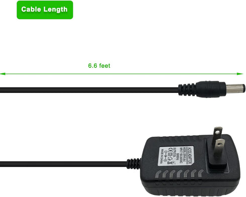 Charger Replacement for Homeika H320, iwoly C150, Greennote GSC40 GSC50 Cordless Vacuum Cleaner, 26V AC/DC Adapter Power Cord 6.6 ft -PDEEY...