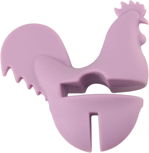 Spoon Pot Pan Holder Spatula Bracket Clip Set Heat Resistance Silicone Kitchen Gadgets Fun Kitchen Gadget BPA-Free, Non-Slip Spoon Holder Stove Or...