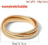 Chunky Bangle Bracelets Coil Stackable Snake Chain Bracelet Interlocking Layered Wrap Bangle Bracelets...