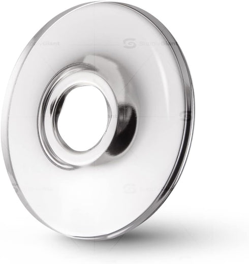 F-25350-25 3/8 inch IPS Sure Grip Flange Escutcheon Plate for Steel Tubing, Shallow, Chrome (Pack of 25)...
