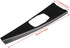 Multimedia Panel Cover, Carbon Fiber ABS Interior Multimedia Panel Cover Trim Fir For 3 Series F30 F34 4 Series F33 F36...