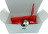Westmon Works Believe Bell Ornament in Grey for Christmas Tree on Ribbon with Bag...