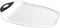 Dexas Chop & Scoop Cutting Board, 9.5 by 13 inches, White with Black Handle...