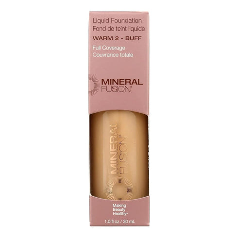 MINERAL FUSION Warm 2 Liquid Foundation, 1 FZ...