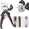 Garden Grafting Tool Set - 2-in-1 Professional Pruning Scissor Shears Cutting Tool for Plant Branch Vine Fruit Trees, Included 3 Replacement Blade...