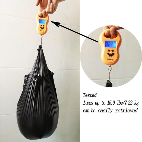 Small Black Trash Bags,100 Counts Thicken Value 4 Gallon Trash Bag,Small Garbage Bags with Handle for Home Office Kitchen Bathroom Trash Can...