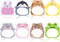 24 Pads Cute Animal Shaped Sticky Notes 8 Cute Patterns 3 Pads of Each Kawaii Self-Sticky Notes Memo Pad for School Office Home Kids Students Room...