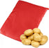 4PCS Reusable Microwave Potato Cooker Bags, Red, Fiber Cloth, Drawstring Closure, Perfect for Baked, Mashed, or Fries in 4 Minutes...