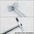 Portable Planer Knife Setting Gauge Jointer Planer Knife Setting Jig Planer Knife Depth Adjustment Gauge Setter Woodworking Tool-for 12in Planer...