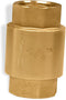One Way Check Valve 1/2" Female Backflow Preventer, Check Valve for Repair NPT Female Thread Brass Float Reinforced - 0,5 inch Float Brass For Plu...