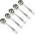 Stainless Steel 1 Tablespoon Measuring Coffee Scoop Spoon, Set of 5...