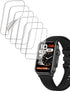 Screen Protector Compatible with XSUTIC H23 and FITVII 1.57” Smart Watch Fitness Tracker, Soft TPU, 6 pieces, Bubble Self-healing...