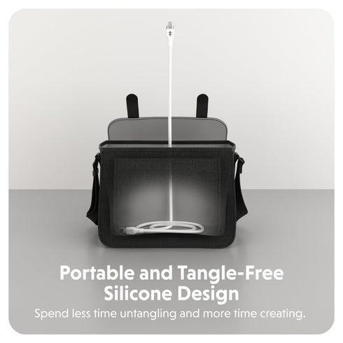 HyperJuice 240W Silicone USB C to USB C Cable (3ft/1m) for All Devices. Durable 240W USB-C Charge Cable. Portable, Tangle-Free Design, Over-Temper...