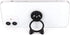 Cell Phone Ring Holder Ultra-Thin Cute Cat Metal Finger Grip 360° Rotation 180° Flip Kickstand Phone Grip for Magnetic Car Mount Compatible with A...