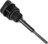 uxcell 2pcs 18mm Motorcycle Engine Oil Tank Level Gauge Cap Oil Filler Dipstick Black Plastic for GY6 125 Engine...