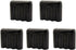 Powertron 5 AA/AAA / CR123A Black Battery Holder Storage Cases...