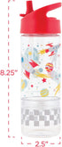 Stephen Joseph SIP and Snack Sloth Bottle Combo Bottle 350ml + Snack Cup 104ml, 2.5”x 8.25” (6.3cm x 2cm), Pink...