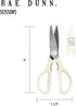 Rae Dunn Kitchen Scissors- Stainless Steel Kitchen Shears, Cooking Scissors for Cutting Meat, Chicken, Herbs and Produce with Blade Cover and Soft...