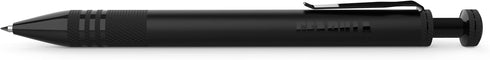 Matte Black Metal Pen | Premium Durable Metal Barrel | Mechanical Retractable Gel Pen | Premium Rollerball Point 1 mm | Gift Pack, 2-Pack...