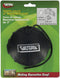 Valterra T1020VP Waste Valve Cap - 3" Bayonet, Black...
