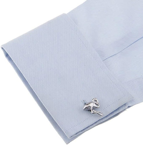 Flamingo Bird Famous Miami Florida Sight Pair Cufflinks in a Presentation Gift Box & Polishing Cloth...