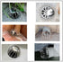 3 Inch 304 Stainless Steel Gutter Guard, Filter Strainer Fits for Round Downspout, Anti-Blocking Line Cap Drain Cover...