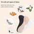 High Heel Inserts Women, Adhesive Velvety Cushioning Insoles for High Heels Anti-Slip, ¾ Gel Cushion Insoles for High Heels Pain Relief, Shoe Inse...