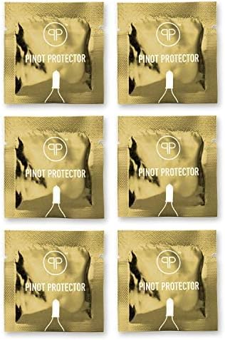 Big Betty Pinot Protector Wine Bottle Stoppers - 6 Pack of 100% Food-Grade Nitrile Stoppers for Glass Wine & Beverage Bottles - Functional & Funny...